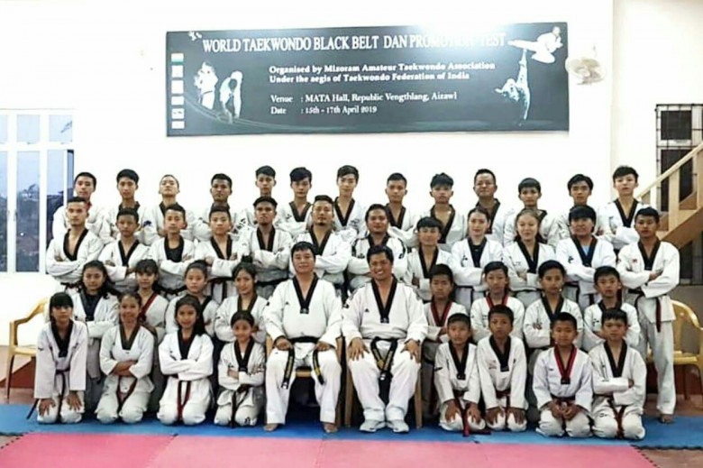 Taekwondo Black Belt Exam zawh fel a ni - Inkhel.com